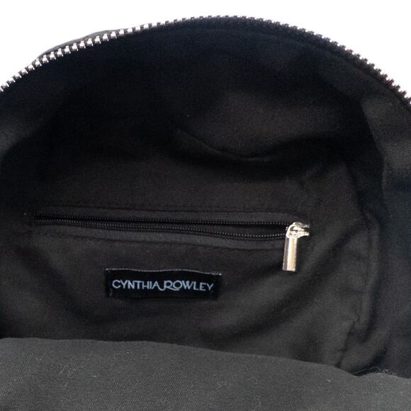 Cynthia Rowley Mini Quilted Backpack Women's Black - Picture 4 of 9